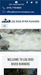 Mobile Screenshot of losriosriverrunners.com